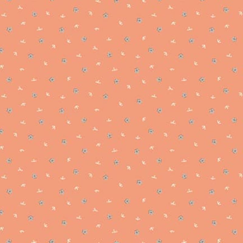 Tissu Patchwork "Simply Be" Seedling Orange