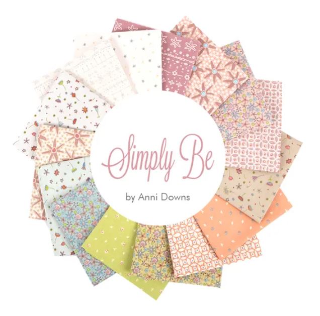 Tissu Patchwork "Simply Be" Collection 15 Fat Eight