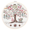 Kit Broderie "Mon Arbre de Vie de Noël" sans tambour