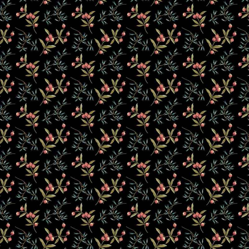 Tissu Patchwork Dahlia Corralberry