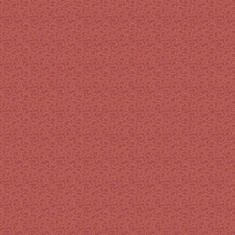 Tissu Patchwork Dahlia Sagebrush Red