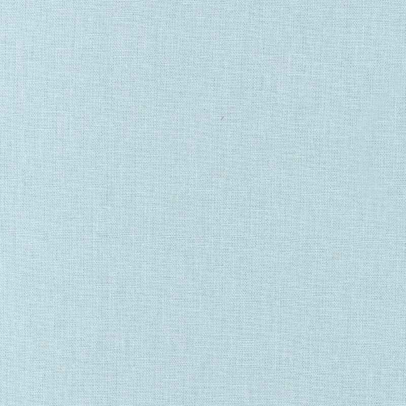 Tissu Métis Faux-uni Coton-Lin Bleu Clair