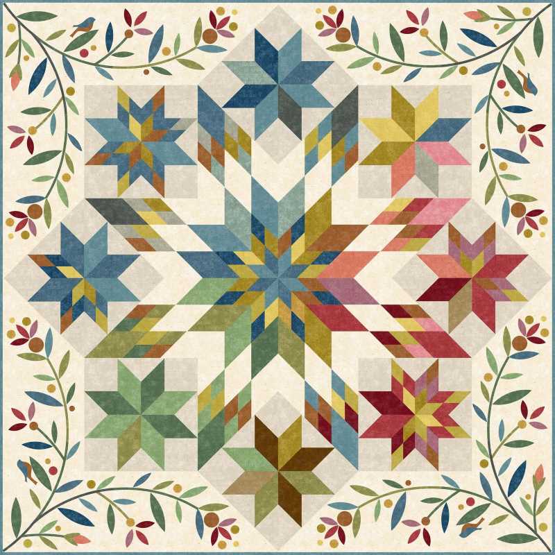 Modèle Patchwork Juliet de Edyta Sitar