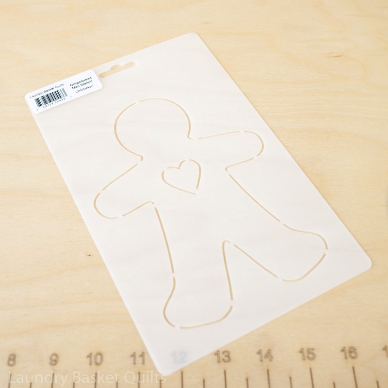 Stencil Ginger Bread Man Edyta Sitar