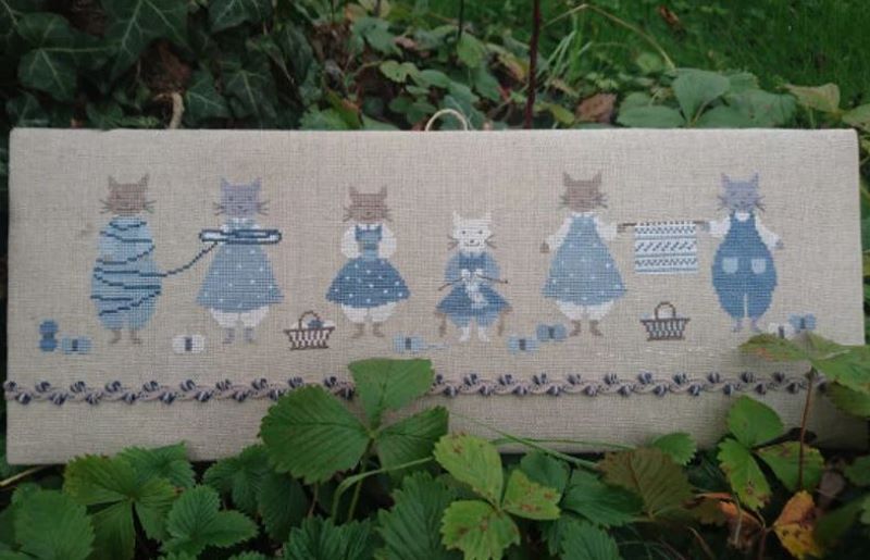 Modèle Points Comptés - Jeu de Laine