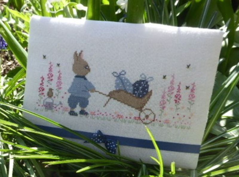 Modèle Points Comptés - Elliott et les oeufs de Pâques