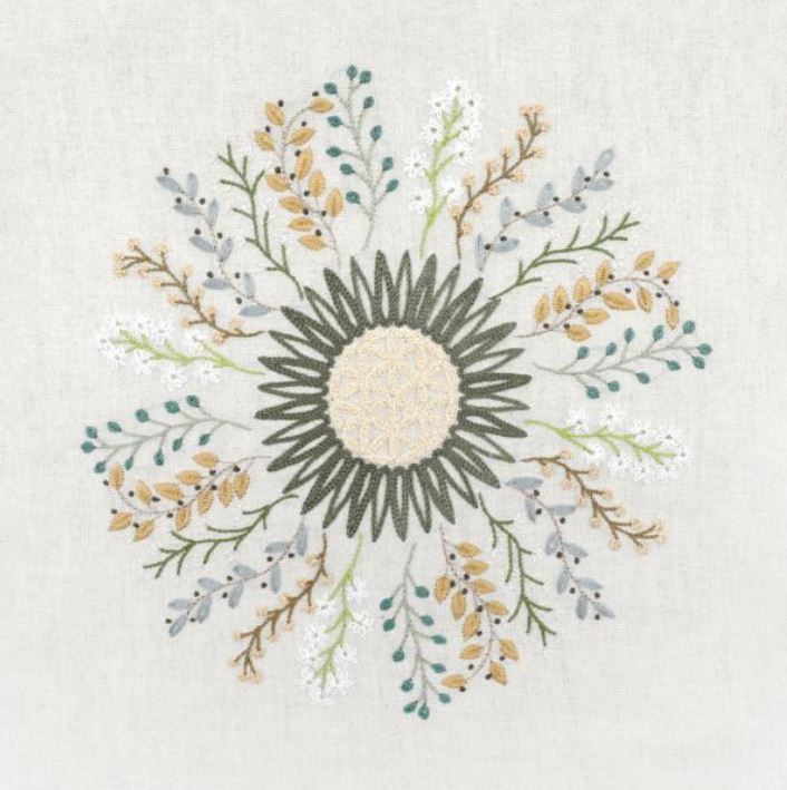 Kit Broderie Mandala N°3 - Fleur de Vie