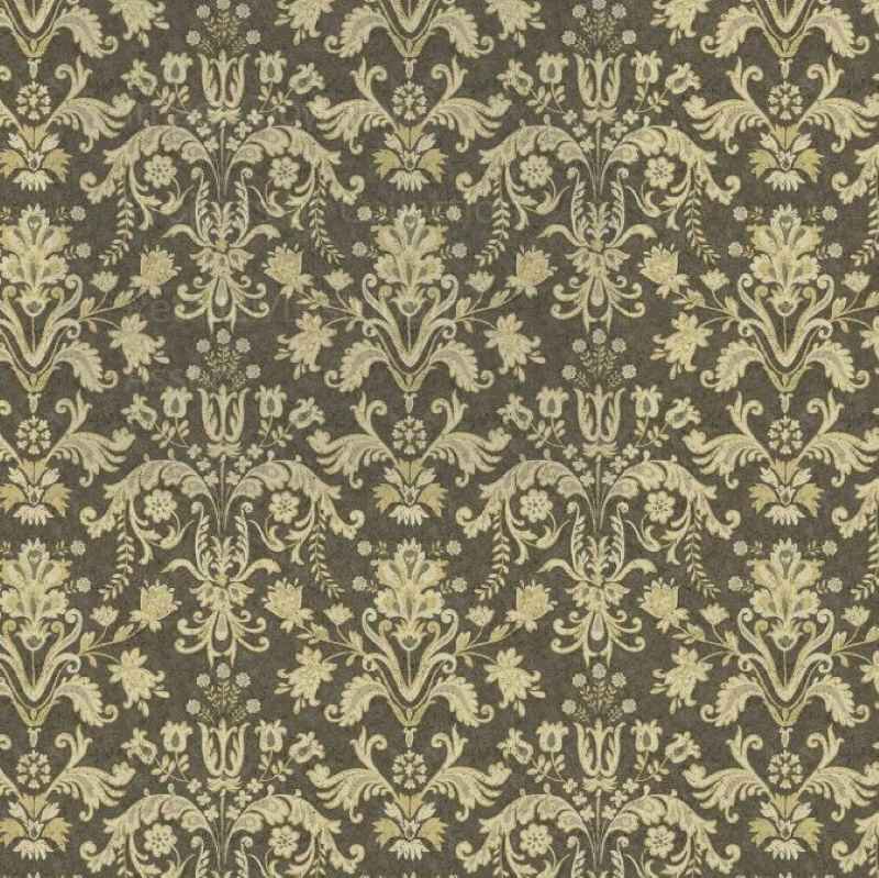 Tissu Patchwork Farmhouse Damask Hickory