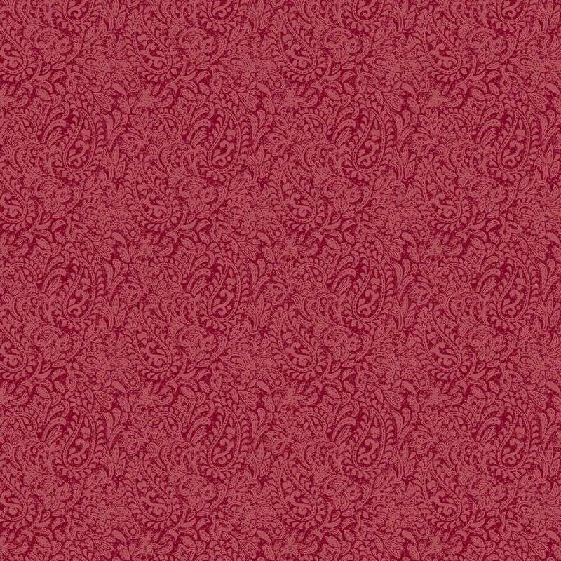 Tissu Patchwork Farmhouse Kashmir Ruby