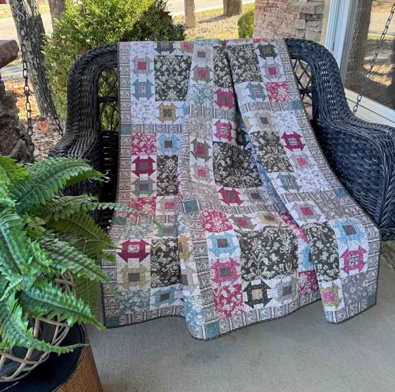 Farmhouse _ Modèle Patchwork Gratuit