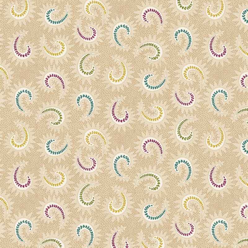 Tissu Patchwork Grande Largeur "Spice Favorites - Paisley"