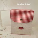 Tutoriel Cartonnage - La Boite à Fiches