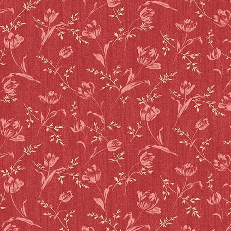Tissu Patchwork Lighthouse - Bindweed Red