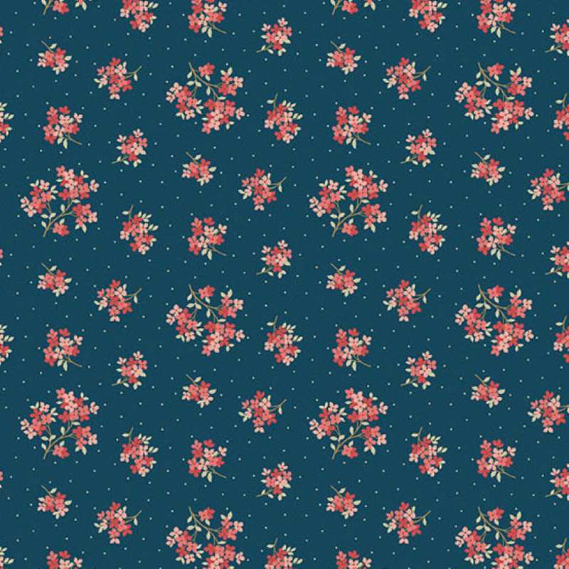 Tissu Patchwork Lighthouse - Sand Verbena Navy