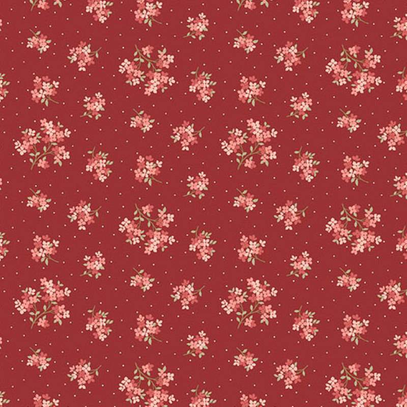 Tissu Patchwork Lighthouse - Sand Verbena Red