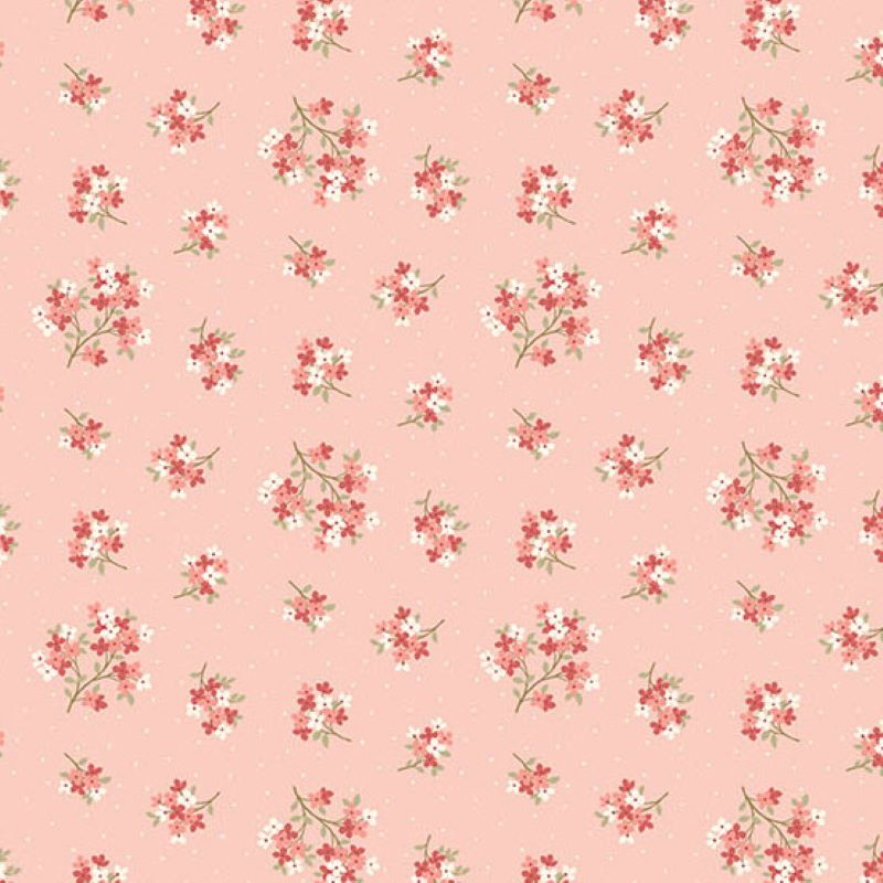 Tissu Patchwork Lighthouse - Sand Verbena Cherry Ice