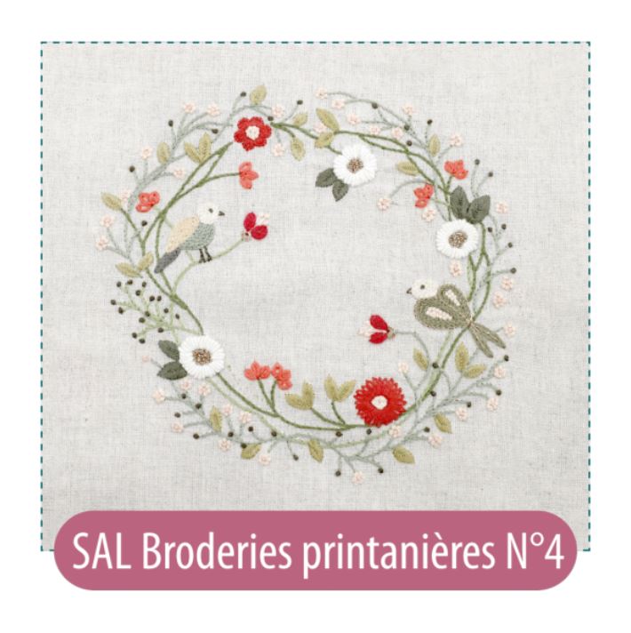 Kit Broderie Printanières - N°4 (SAL)