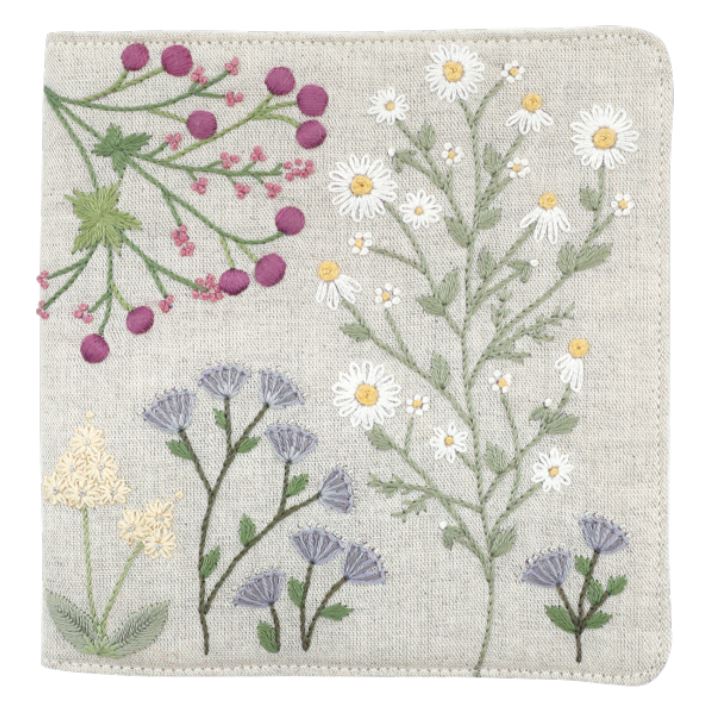 Kit Broderie "Porte Aiguilles Printemps