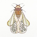 Kit Broderie "Chantal la Cigale"