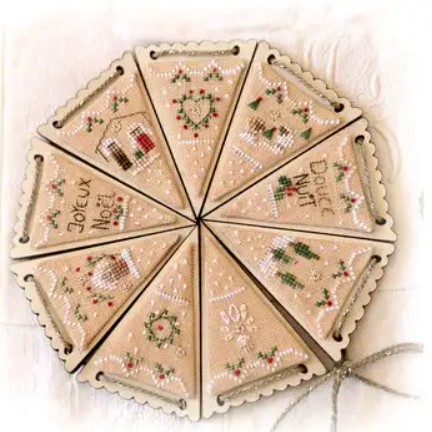 Kit Points Comptés - Fanion de Noël"