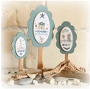 Kit Points Comptés - Trio d'Arbres d'été
