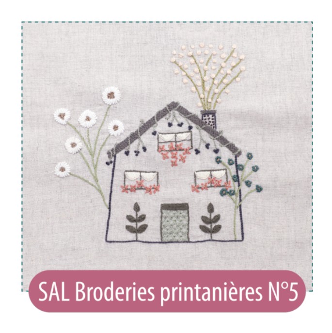 Kit Broderie Printanières - N°5 (SAL)