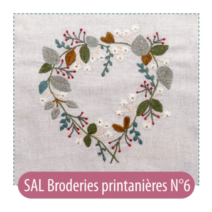 Kit Broderie Printanières - N°6 (SAL)