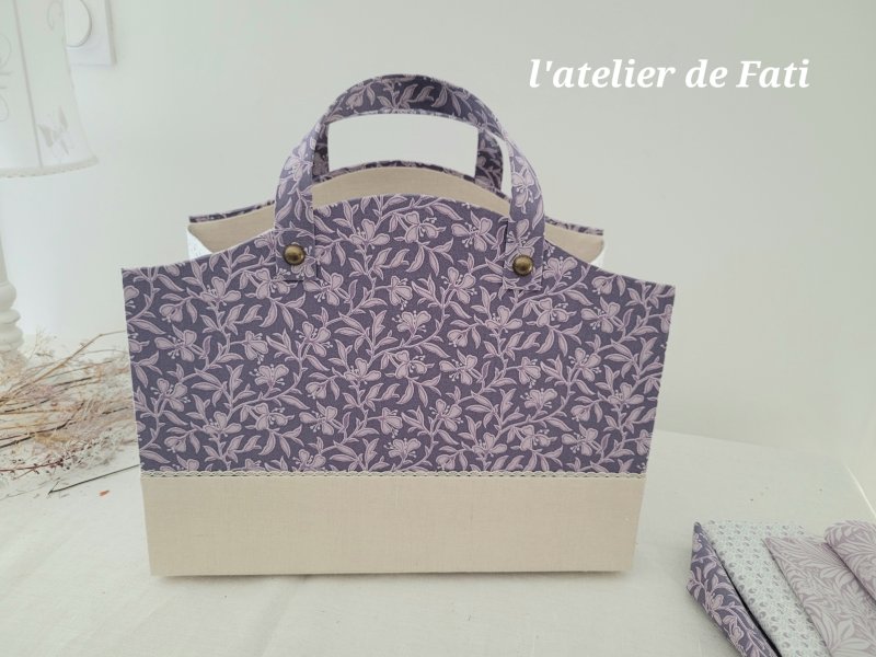 Tutoriel Cartonnage - Panier Marie Claude