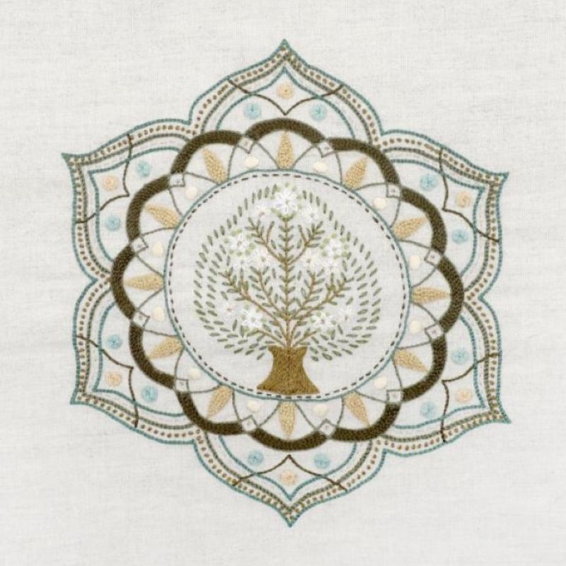 Kit Broderie Mandala N°5 - Arbre de Vie