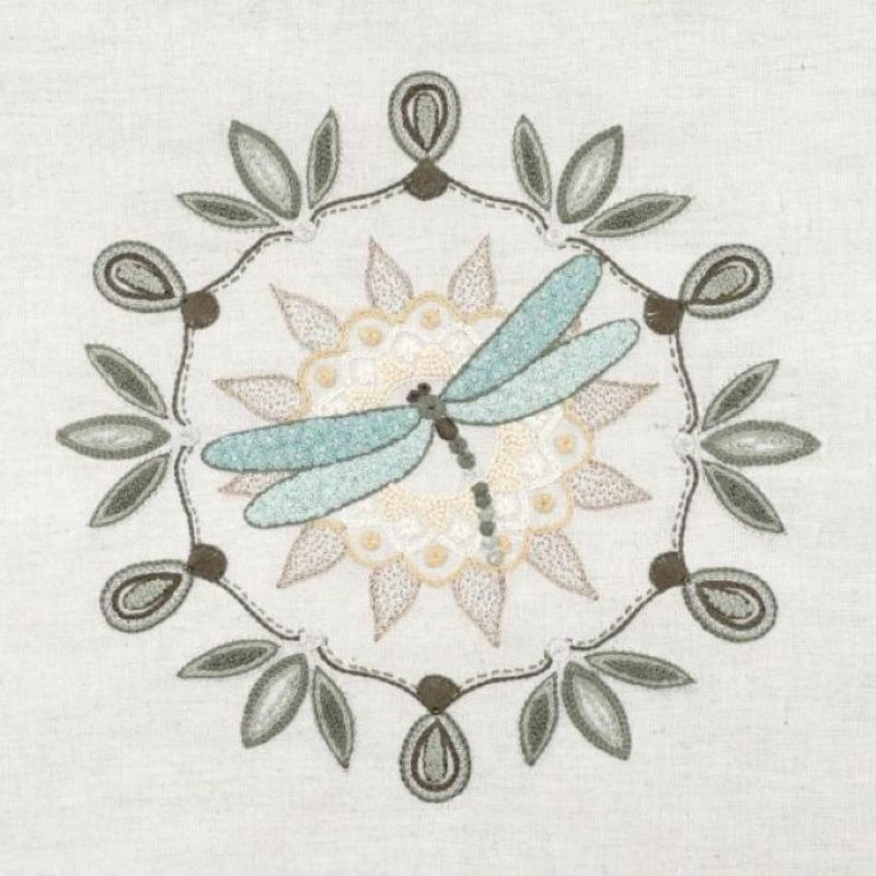 Kit Broderie Mandala N°6 - Libéllules