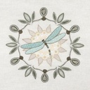 Kit Broderie Mandala N°6 - Libéllules