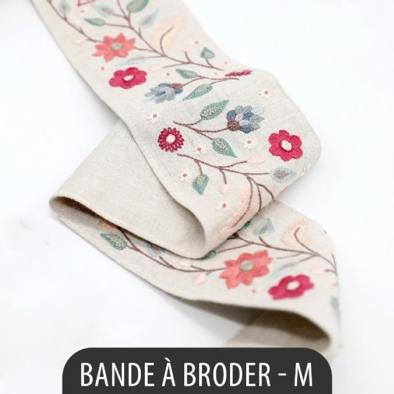 Kit Broderie Bande à Broder Anaïs (M) - sans Fils