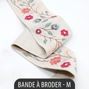 Kit Broderie Bande à Broder Anaïs (M) - sans Fils
