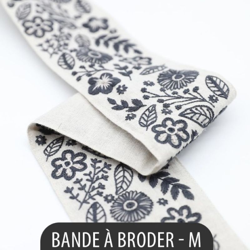 Kit Broderie Bande à Broder Lily (M) - sans Fils