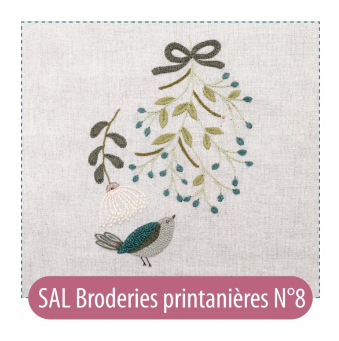 Kit Broderie Printanières - N°8 (SAL)