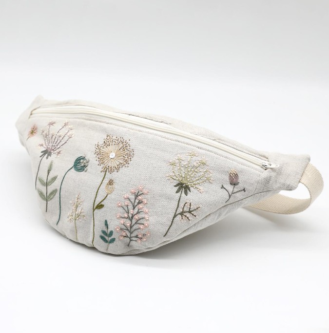 Kit Broderie - Easy Custo "Planche Fleurie - Solène"