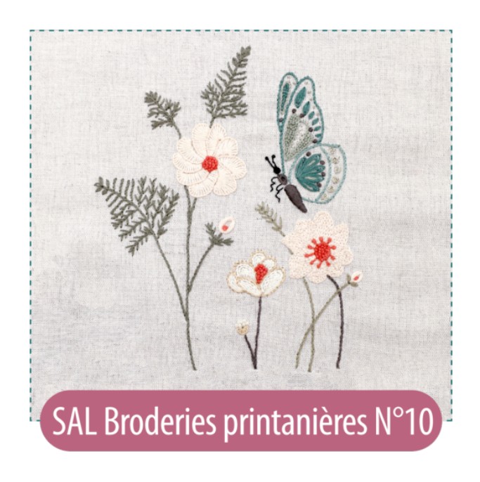 Kit Broderie Printanières - N°10 (SAL)