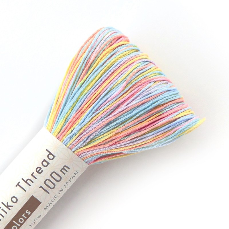 Fil Sashiko Couleurs d'Eté Pastel, Col. n°305 - 100 m