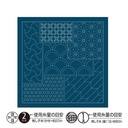 Bloc Sashiko Hana Fugin Chyogami _ Marine