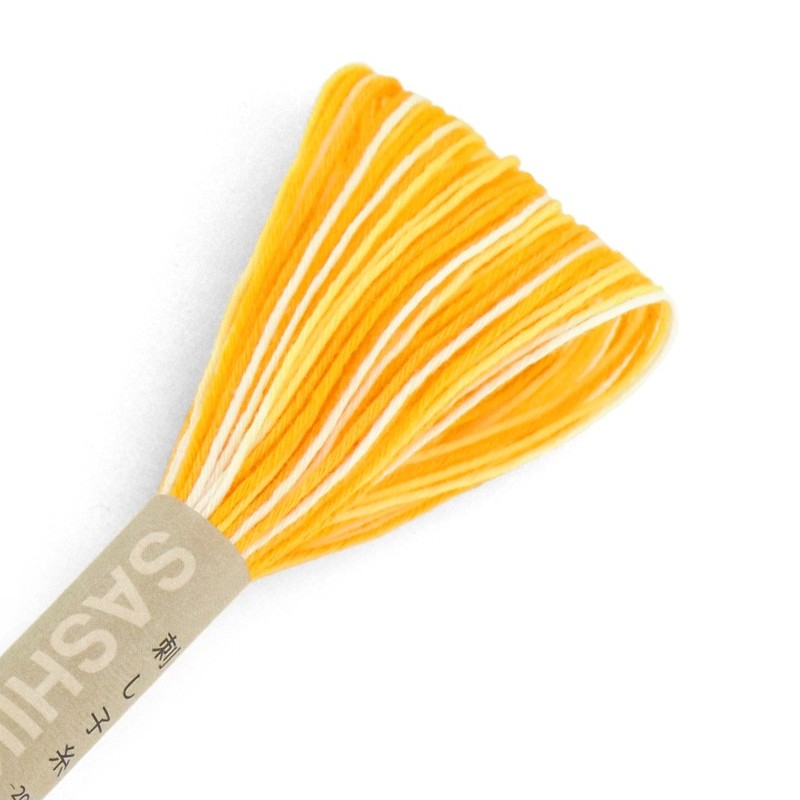 Fil Sashiko Citron Panaché, Col. ST55 - 20 m
