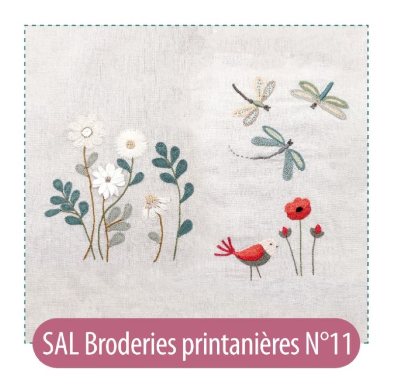 Kit Broderie Printanières - N°11 (SAL)