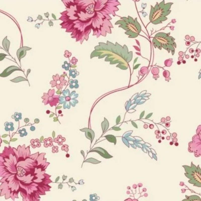 Tissu Patchwork Future Heirlooms "Bouquet Cotton", Coupon - PRECOMMANDE