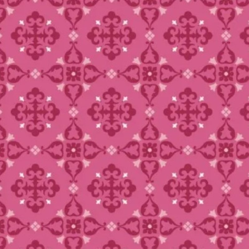 Tissu Patchwork Future Heirlooms "Saudade Fuschia" - PRECOMMANDE