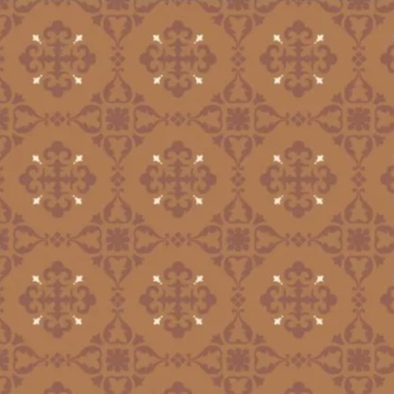 Tissu Patchwork Future Heirlooms "Saudade Cinnamon" - PRECOMMANDE