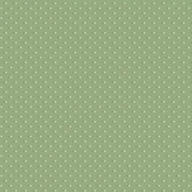 Tissu Patchwork Future Heirlooms "Dotty Pistachio - PRECOMMANDE