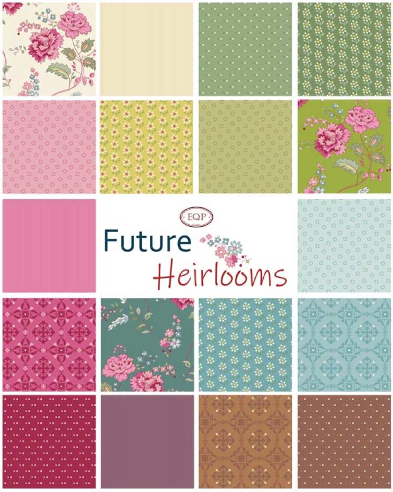 Tissu Patchwork Future Heirlooms Collection 18 Fat Quarter - PRECOMMANDE