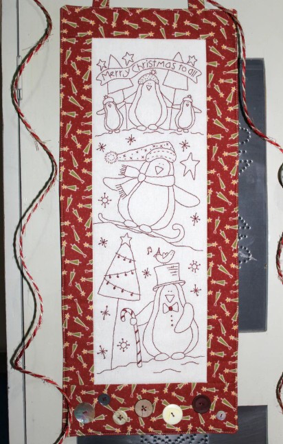 Semi-Kit Broderie - Chilly Penguins