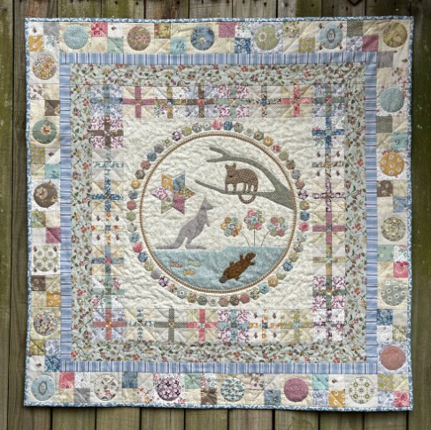 Modèle de Patchwork - Panneau Mighty Murray Quilt
