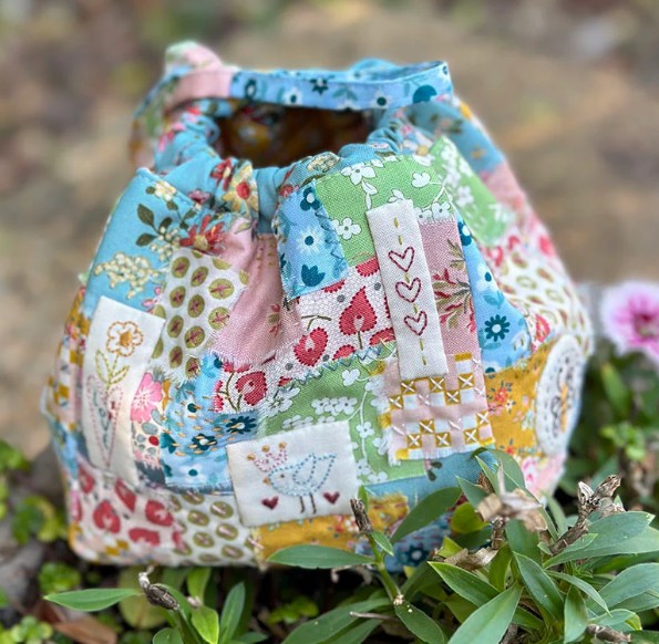Modèle de Patchwork - Pochon Little Bitty Boho