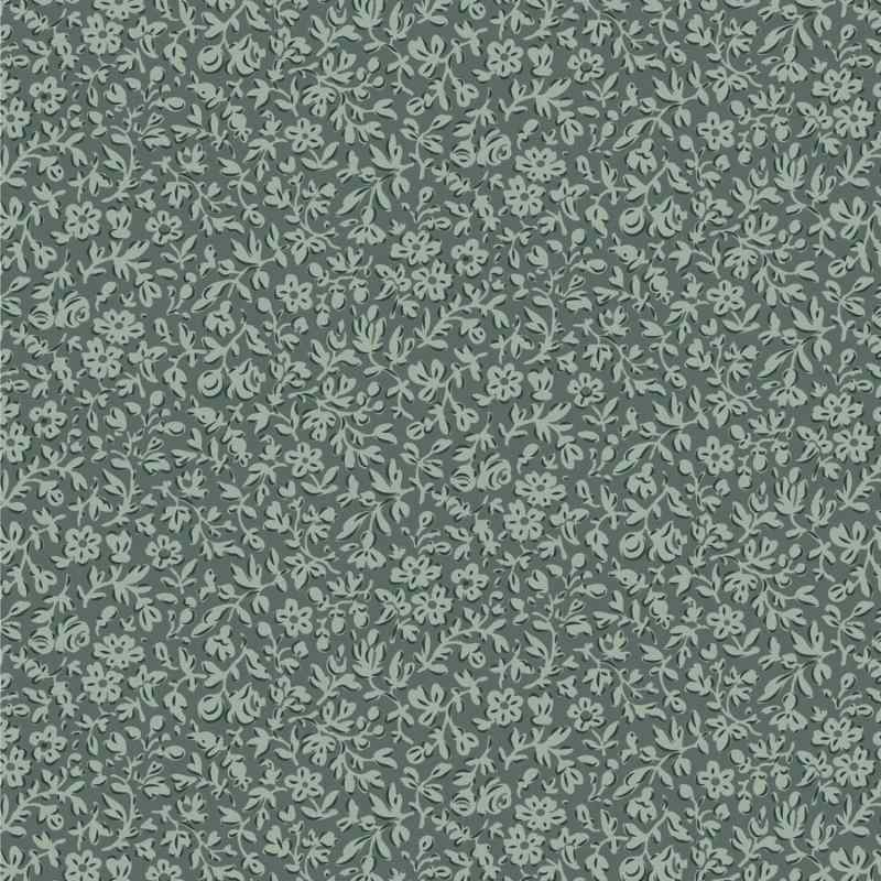 Tissu Patchwork Tilda Little Merry XMas Eve Petrol, Coupon